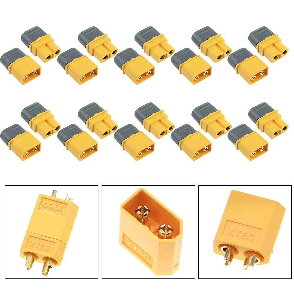 XT60H Gold Plated Connectors for Easy Installation