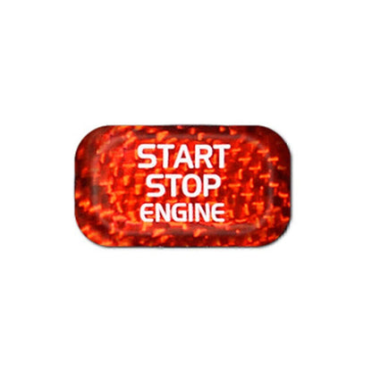 Carbon Fiber Engine Start Stop Button Sticker for Volvo V40 V60 S60 S60L XC60 S80L