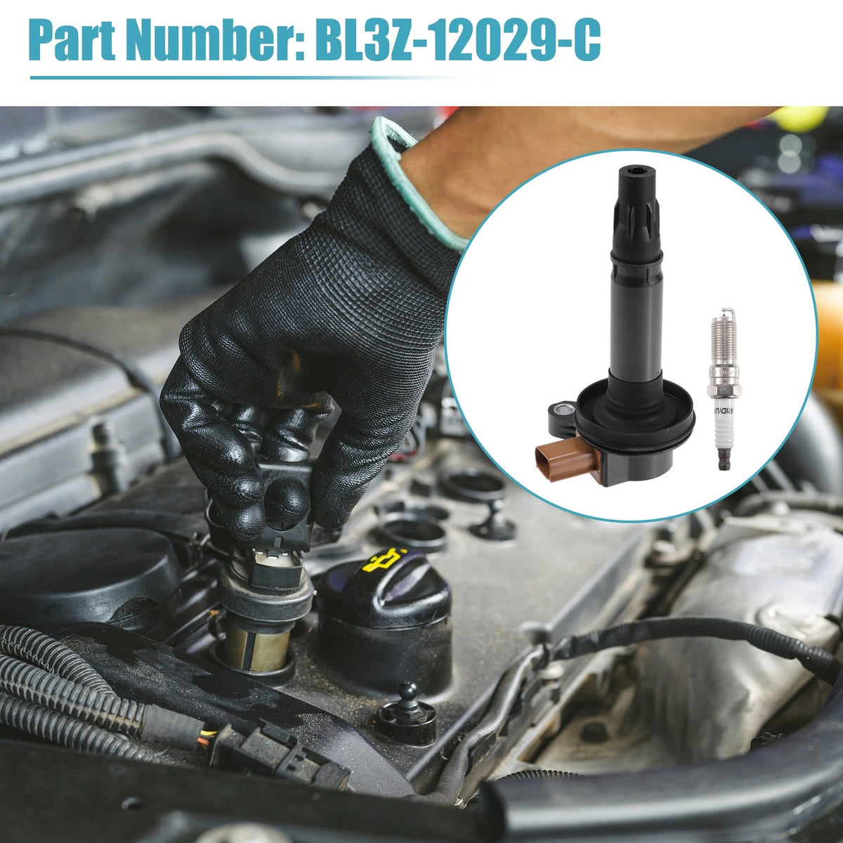 Set of 1 Ignition Coils Pack No. BL3Z-12029-C for Expedition V6 3.5L (2015–2017)