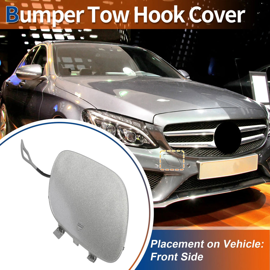 Front Tow Hook Cover Replacement for Mercedes-Benz C63 (2015–2021)