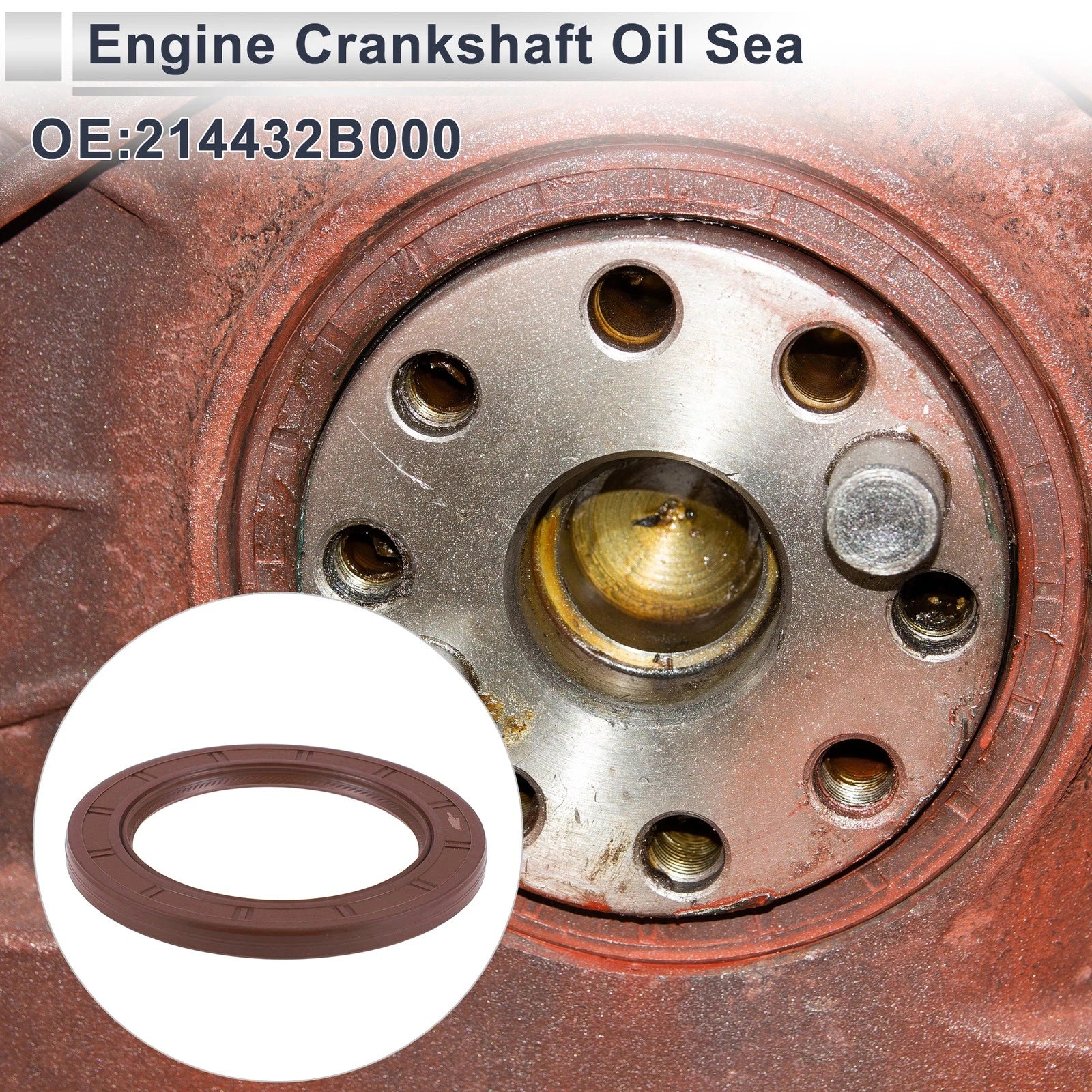 Crankshaft Oil Seal Rear Replacement for Hyundai Veloster 2011–2017