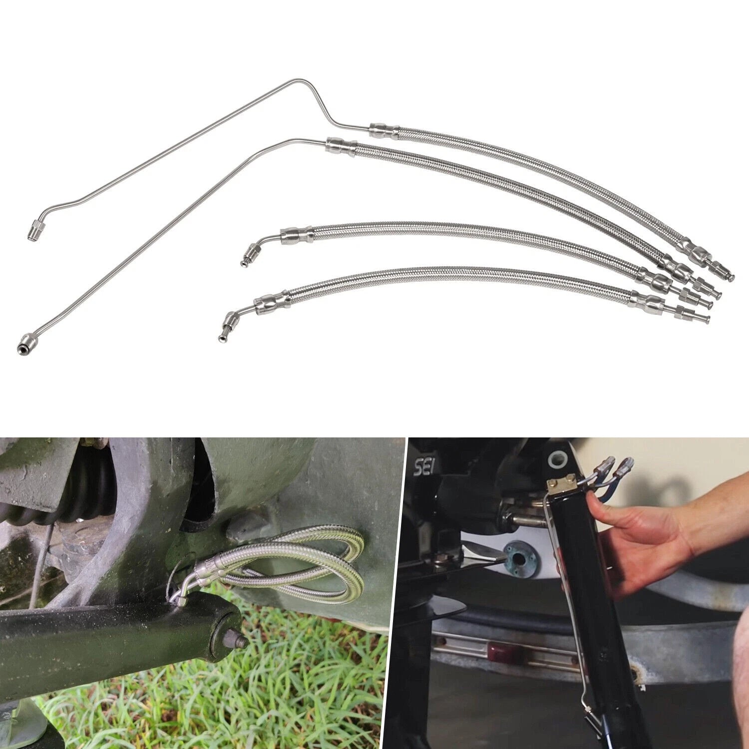 Trim Ram Hydraulic Cylinder Hose for MerCruiser Bravo (32-99904Q, 864588, 864589)