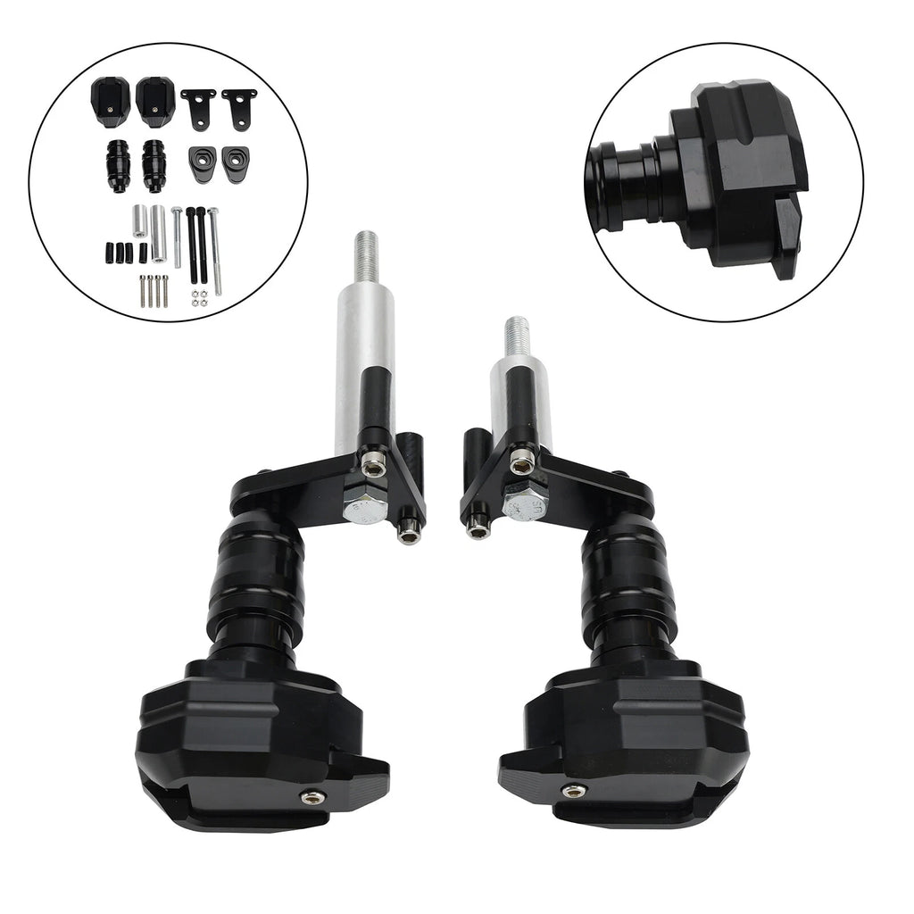 Aluminum Frame Crash Slider Protection for Kawasaki Ninja 400 Z400 (2018–2023)