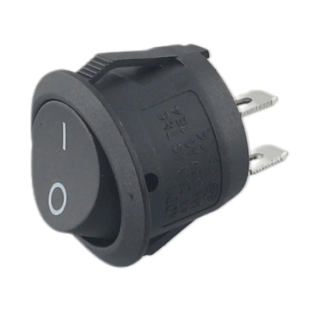 10X 12V Round Rocker Switch for Caravan Appliances (Universal)
