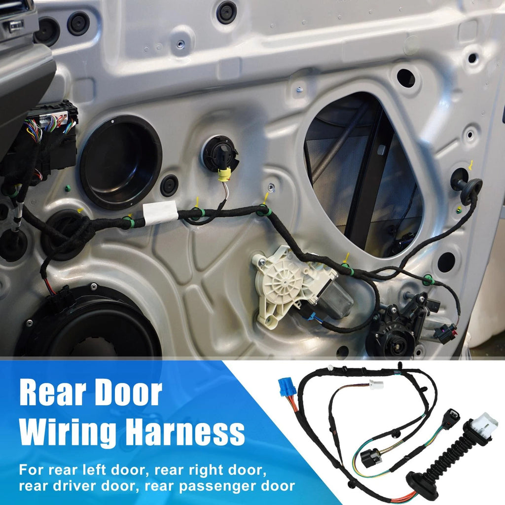 Rear Door Harness w Connector for Dodge RAM 1500 2500 3500 (2013–2018)