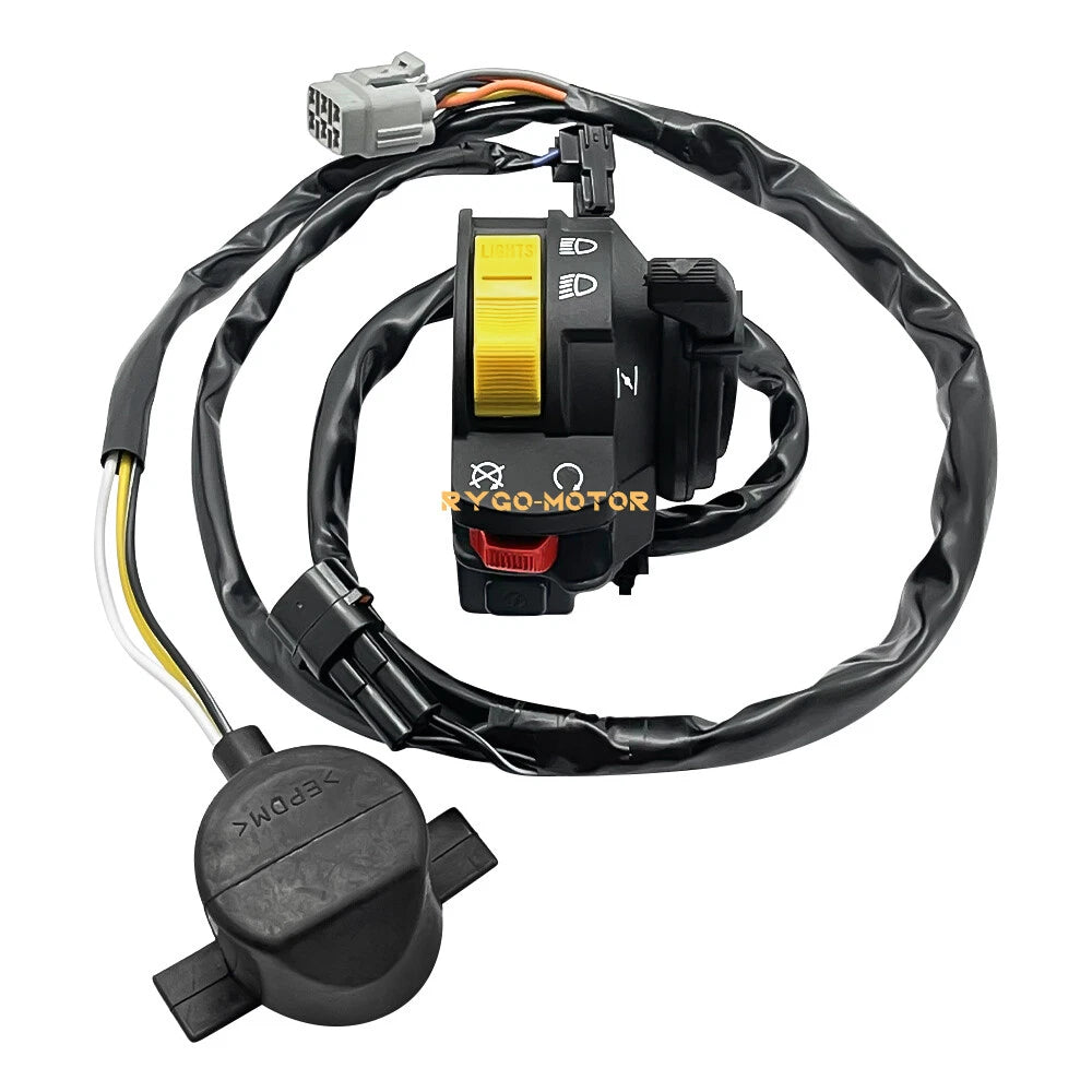 Left Handlebar Start Stop Switch for Suzuki LTR450 (2006–2009)