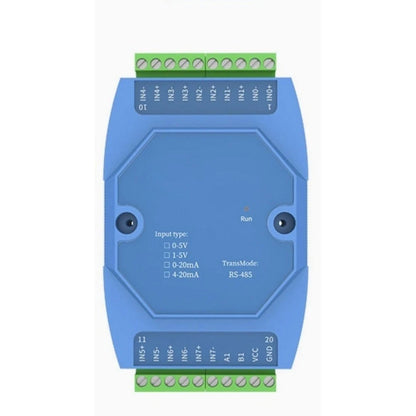 8 Channel Analog Signal Acquisition Module for RS485 Networks