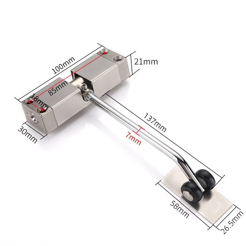 Automatic Door Mechanism for Wooden Sliding Doors