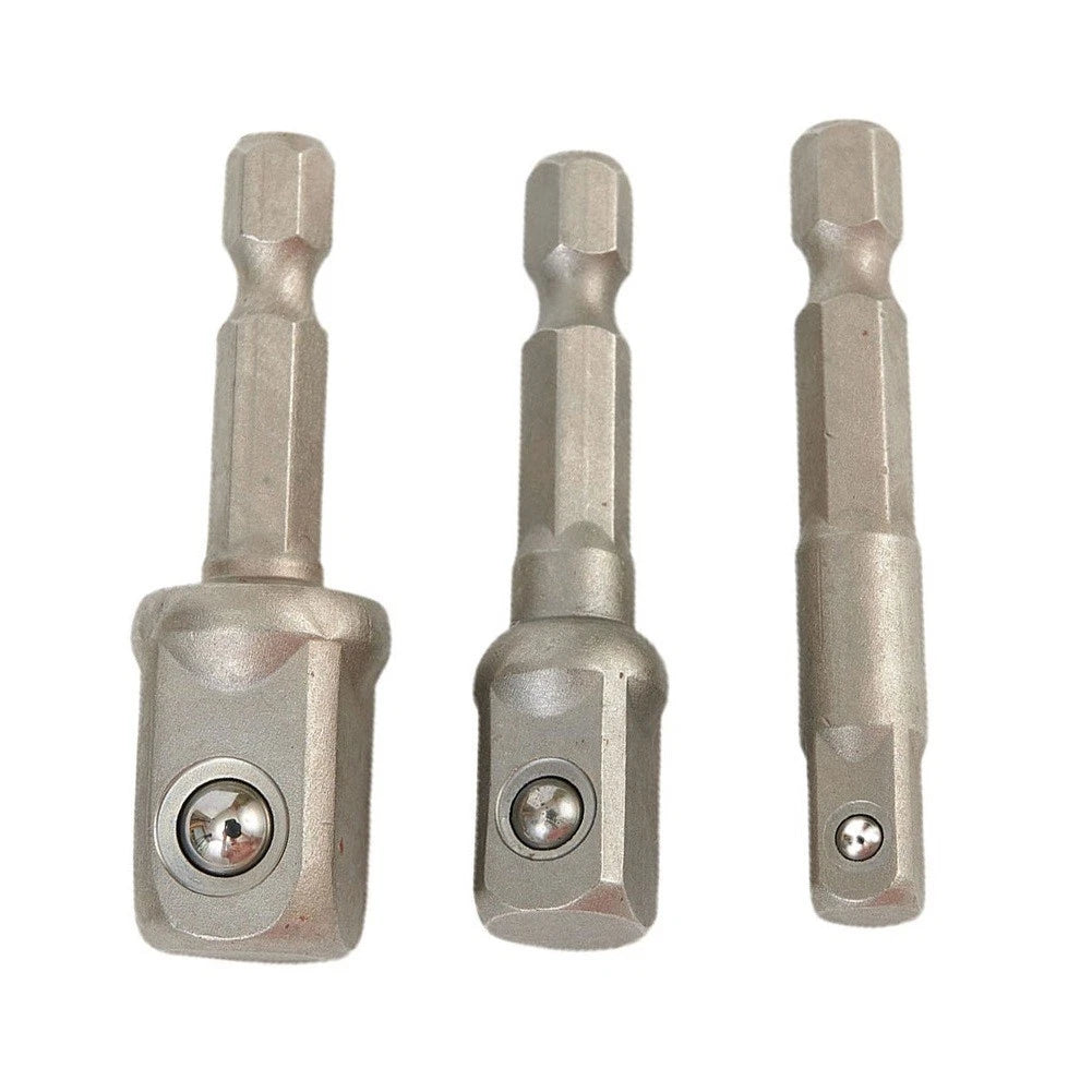 Socket Bit Adapter 50mm Chrome Vanadium Steel for Universal Use
