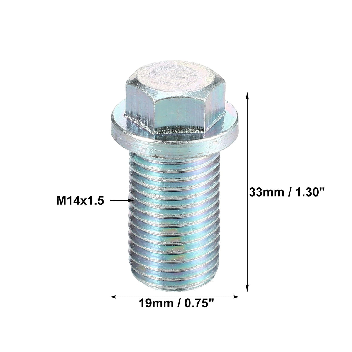 Engine Oil Drain Plug Set M14x1.5 with Washer for Mercedes-Benz (2014–2019)