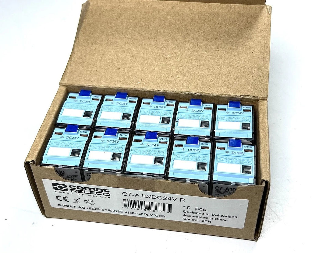 10X Control Relay C7-A10 for Comat Releco DC24V