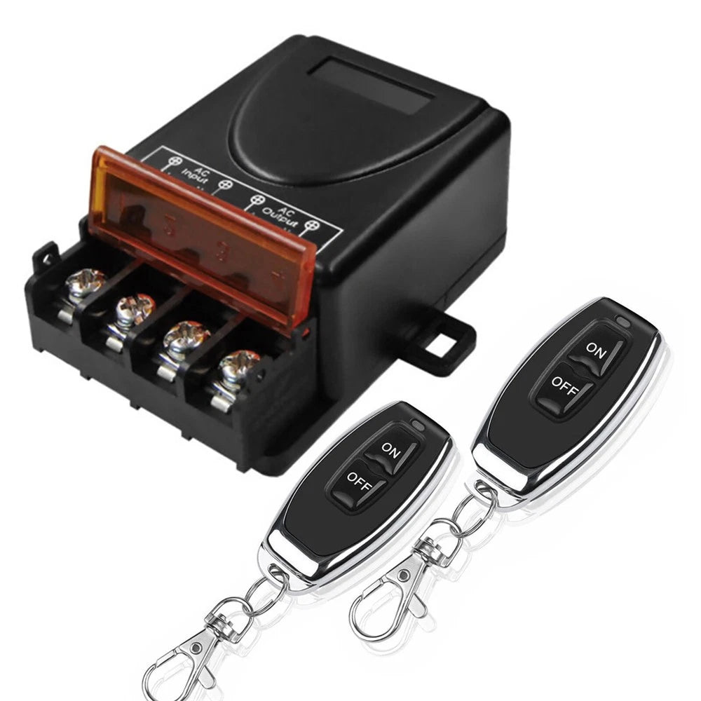 Relay Wireless Remote Control Switch for AC 90-220V 30A (433MHz)
