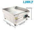 14" Electric Griddle for Commercial Use (1500W)