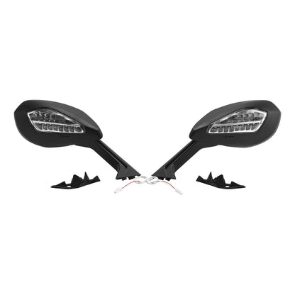 Rear View Mirrors with Turn Signal Light for Ducati 959 Panigale (2015–2020)