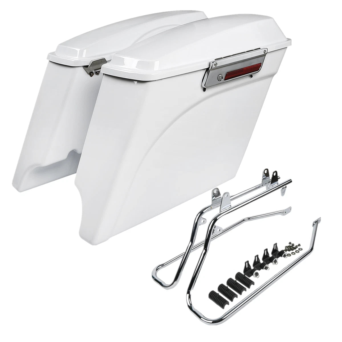 5" Stretched Saddlebags Conversion Bracket for Harley Softail (1984–2017)