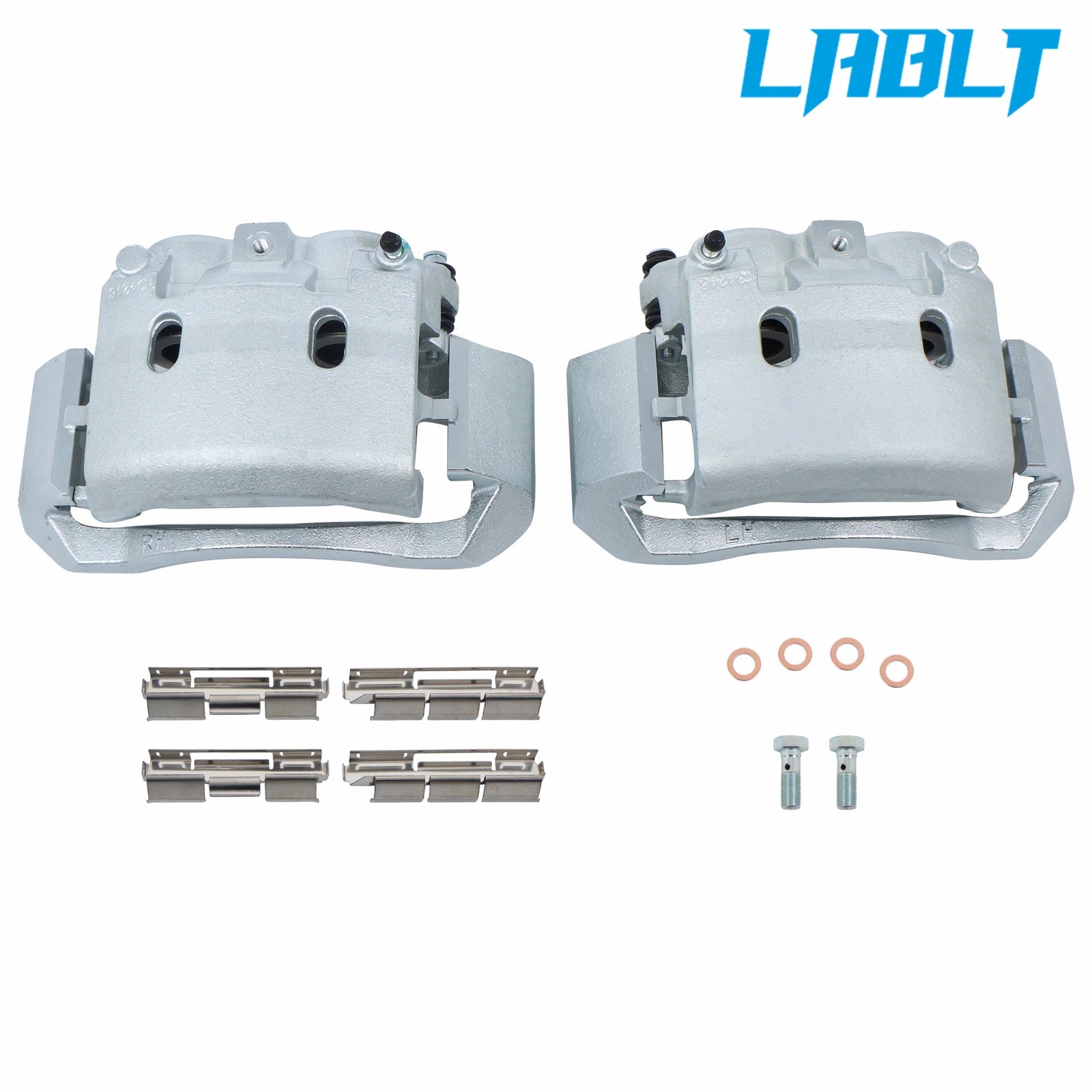 2X Front Brake Caliper w/ Bracket for Dodge Ram 2500 3500 (2000–2002)