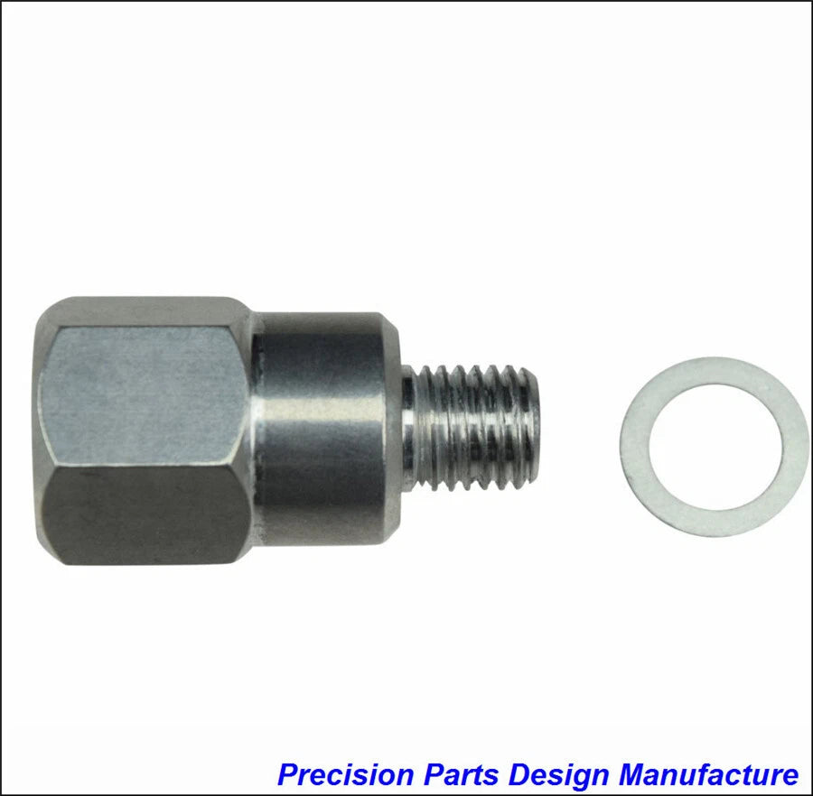 Water Coolant Temperature Temp Sensor Adapter M12-1.5 to 3/8" NPT For SBC BBC LS