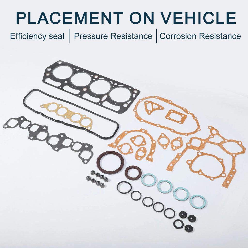 Cylinder Head Gasket Kit Replacement for Toyota 2Y 3Y Engine (1979–1992)