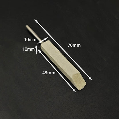 4X Wool Grinding Head Polishing Tool for Jade Metal Glass (3mm Shank)