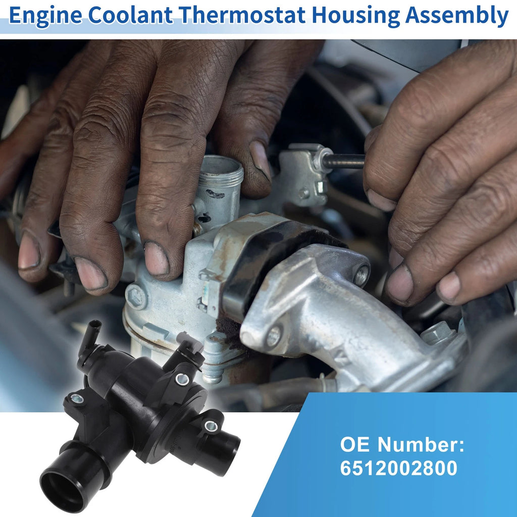 Engine Coolant Thermostat Housing Assembly for Mercedes-Benz E250 (2014–2021)