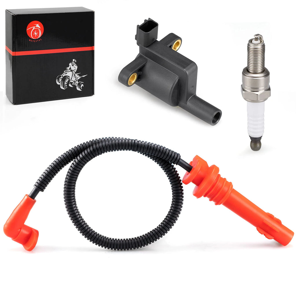 Ignition Coil with Spark Plug Wire Cap for Polaris Ranger 570 ETX RZR 570 (2015–2021)