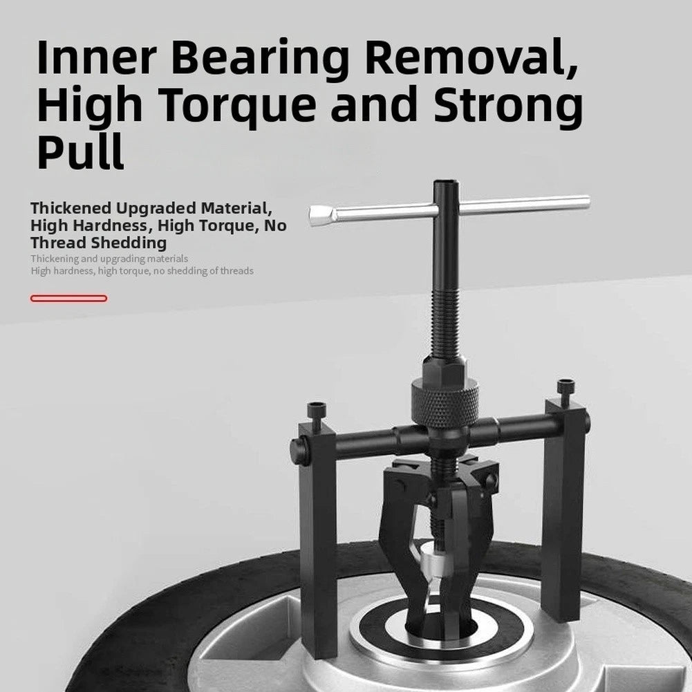 3 Jaw Puller for Bearings - Secure Grip on Oily Surfaces