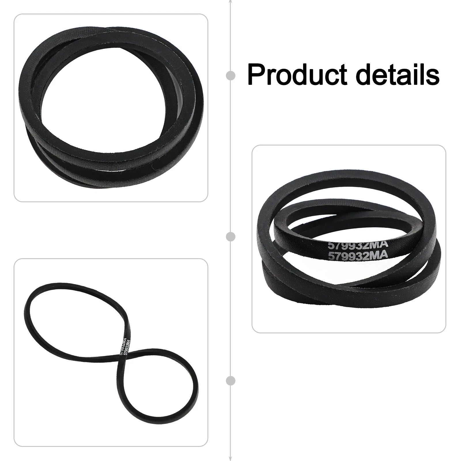 Drive Belt for Snowplows (Compatible with Model 1695488)