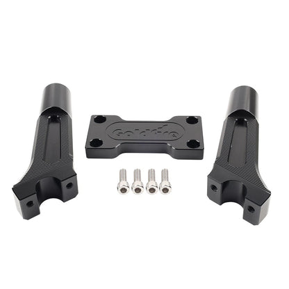 6" Pullback Handlebar Riser Clamp for Harley Softail Dyna (No Part Numbers)