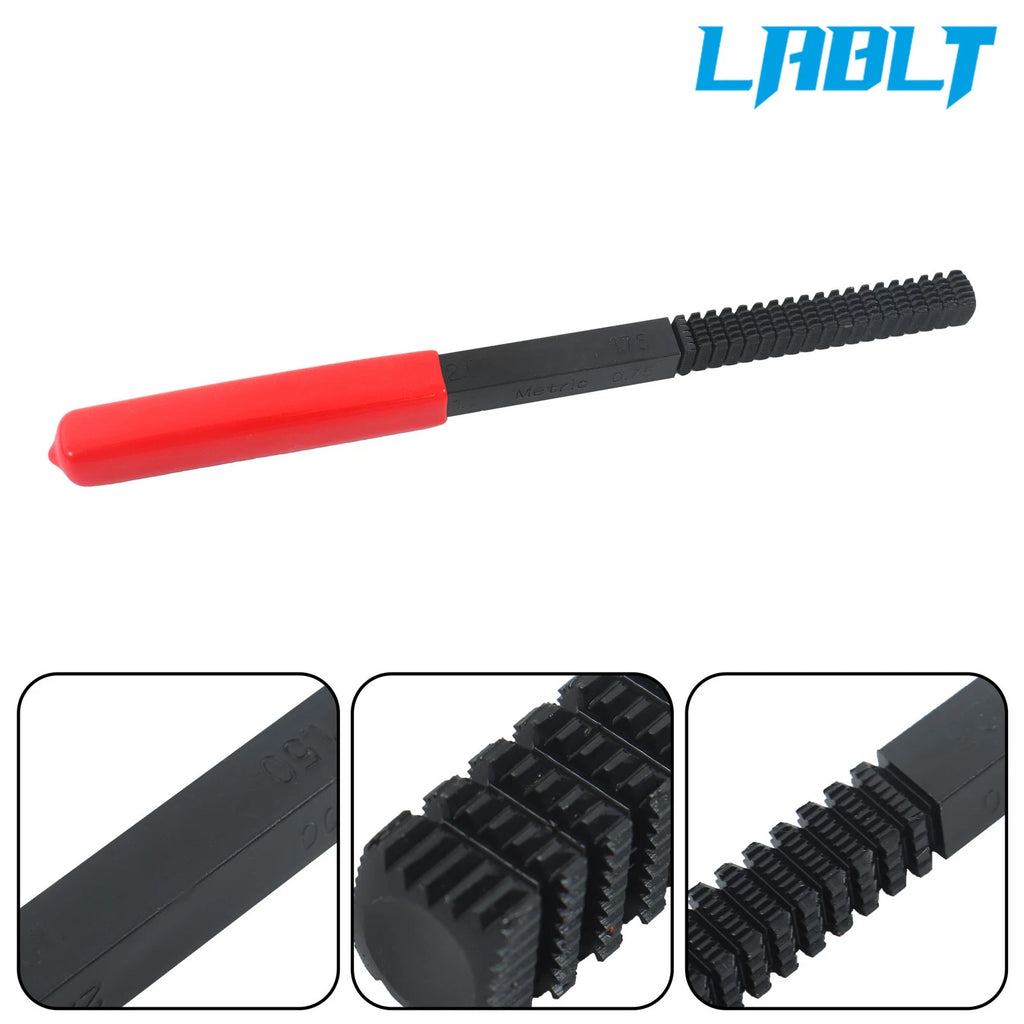 15pcs Metric Thread Chaser Set for M6-M12 (Repair Tool)