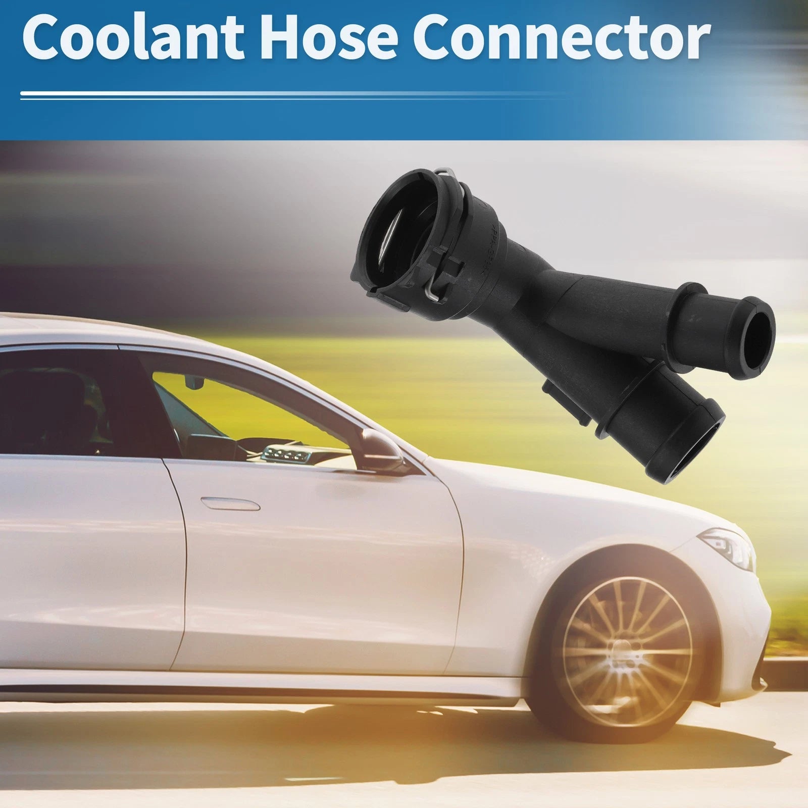 Engine Coolant Hose Connector Replacement for Audi A3 Sedan (8VS) (2015–2018)