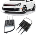 2X Fog Light Covers for VW Golf 6 MK6 (2008–2013)