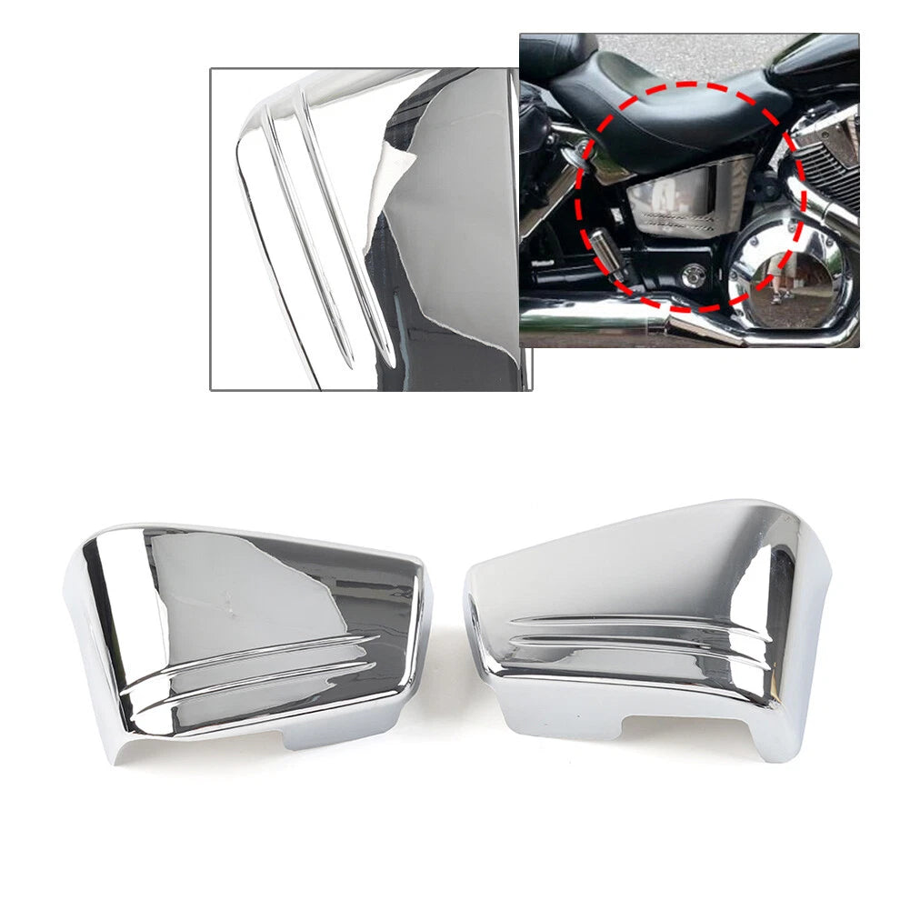 Fairing Battery Side Cover for Honda VTX 1800 C (2002–2008) Chrome