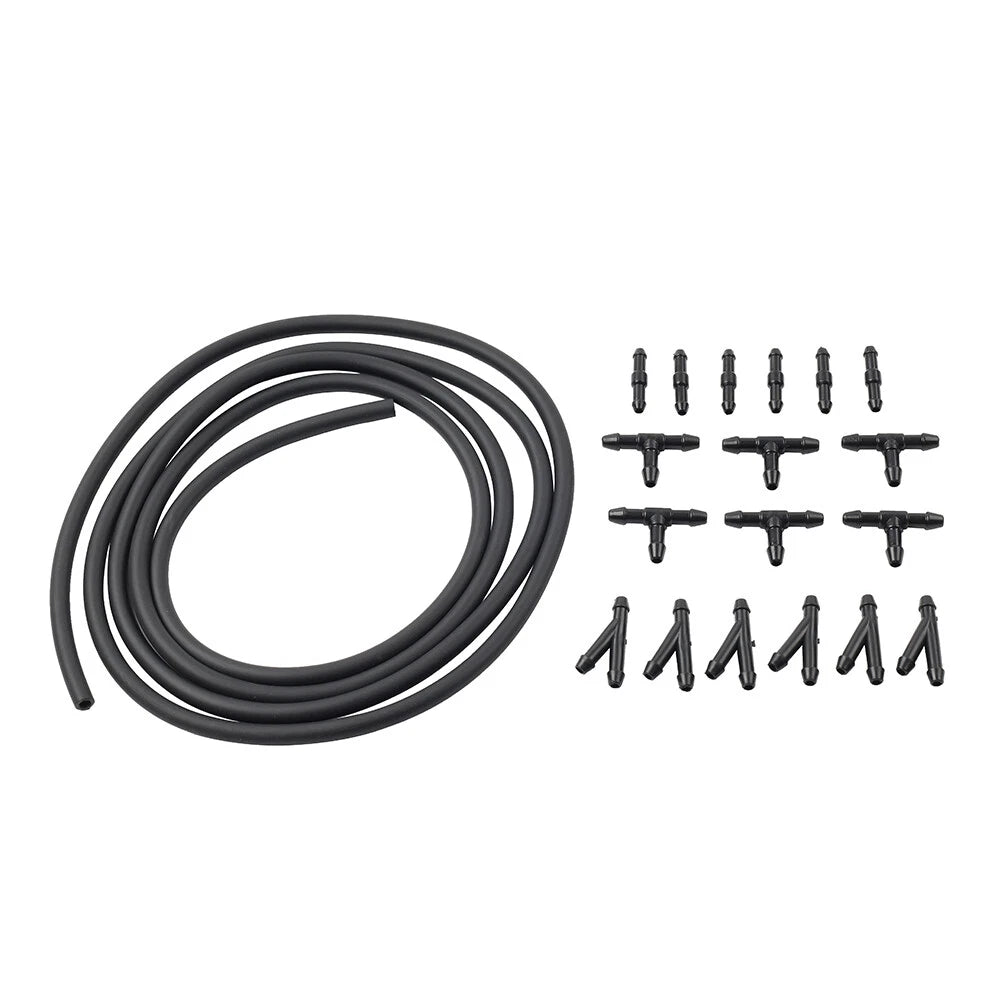 2M Windshield Washer Fluid Hose Kit with Connector