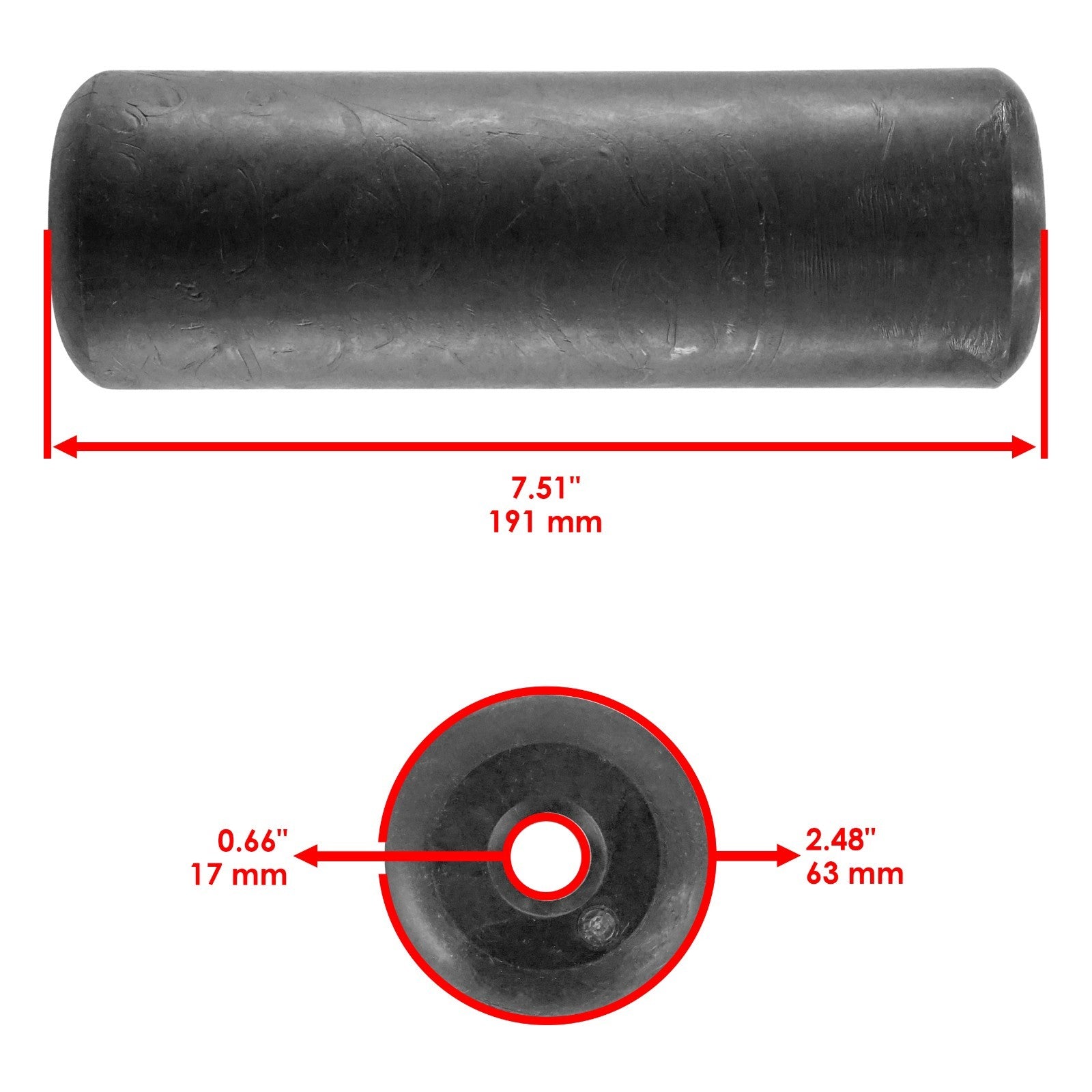 Deck Roller Replacement 50in for Dixie Chopper LT2500 LT2400 LT2700 (SE) (2000–2006)