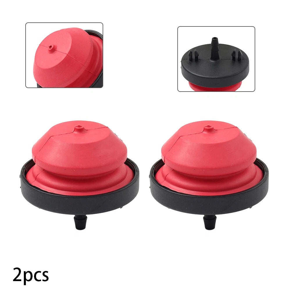 2X Primer Bulb for Tecumseh HMSK100 HMSK105 (570682A) Snowblower Red
