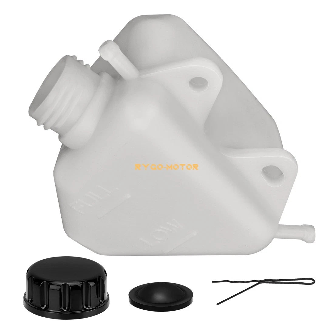 Coolant Reservoir Tank & Cap Set for Kawasaki KLX250S (2006–2007) 43078-0001, 11012-1084