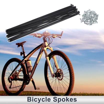 Bicycle Spokes Nipple 45 Steel Universal 13G 280mm Set for Universal (—)