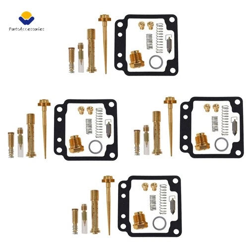 4X Carburetor Rebuild Kit for Yamaha Maxim XJ650 XJ700 XJ750 Seca (1980–1986)