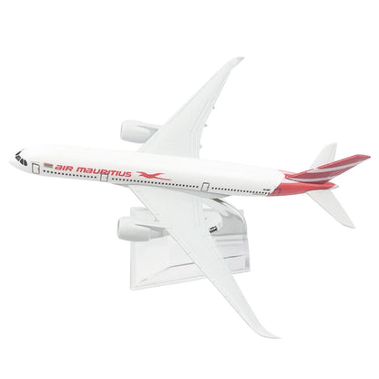 A350 Air Mauritius Model Airplane 1:400 Alloy Simulation Gift/Deco