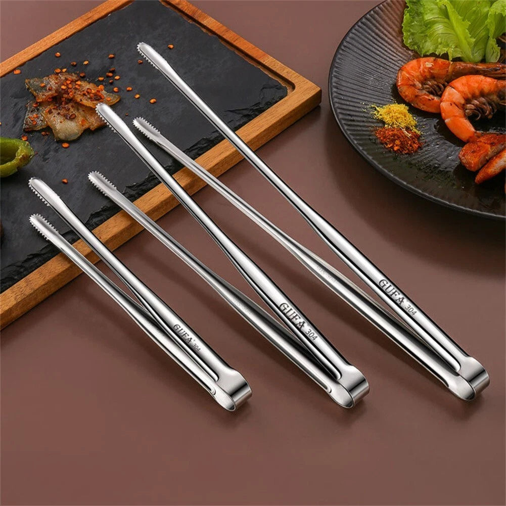 Stainless Steel Tongs for Grilling and Cooking