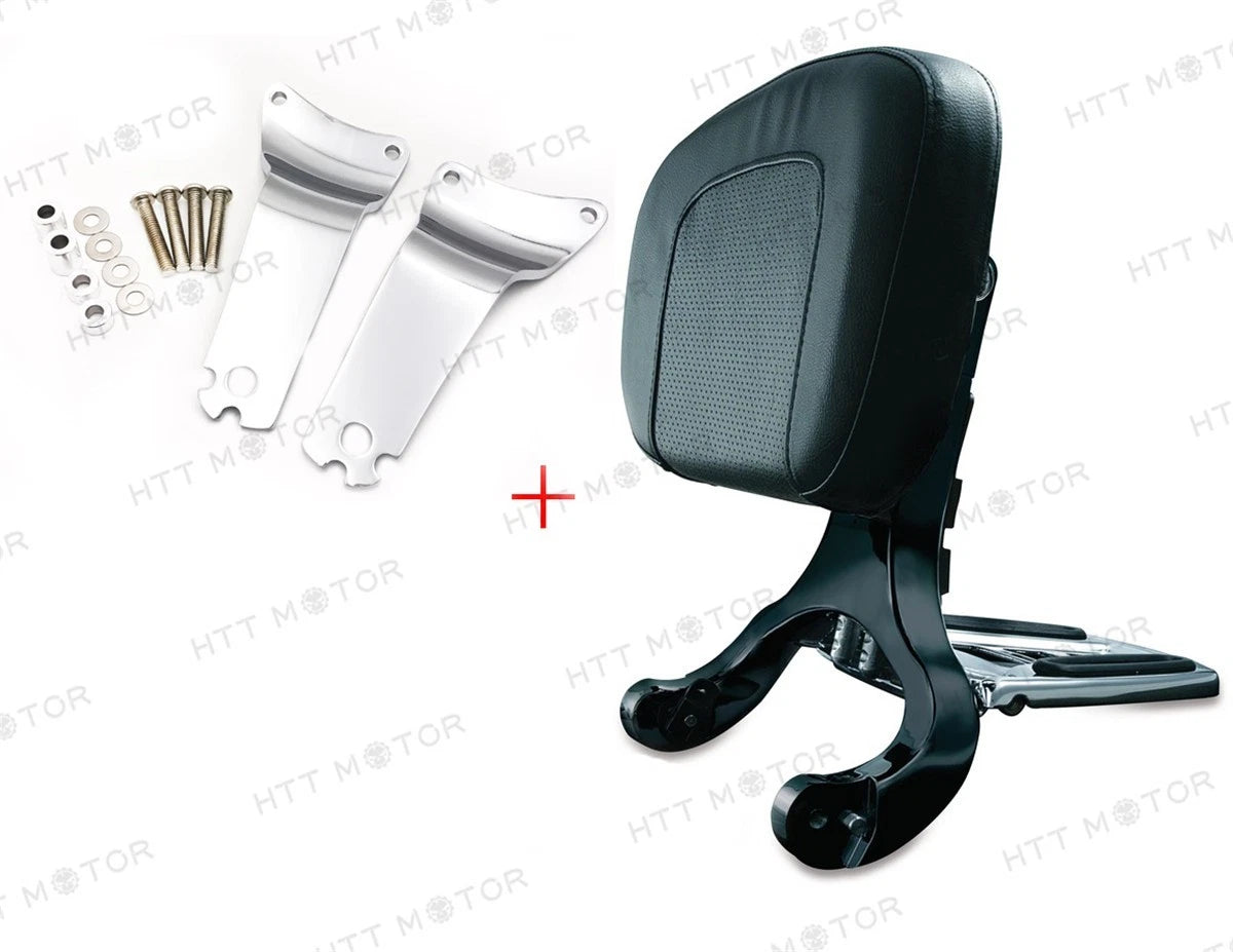 High Mount Kit & Backrest for Harley Electra Glide, Road King, Street Glide (2009–2013)