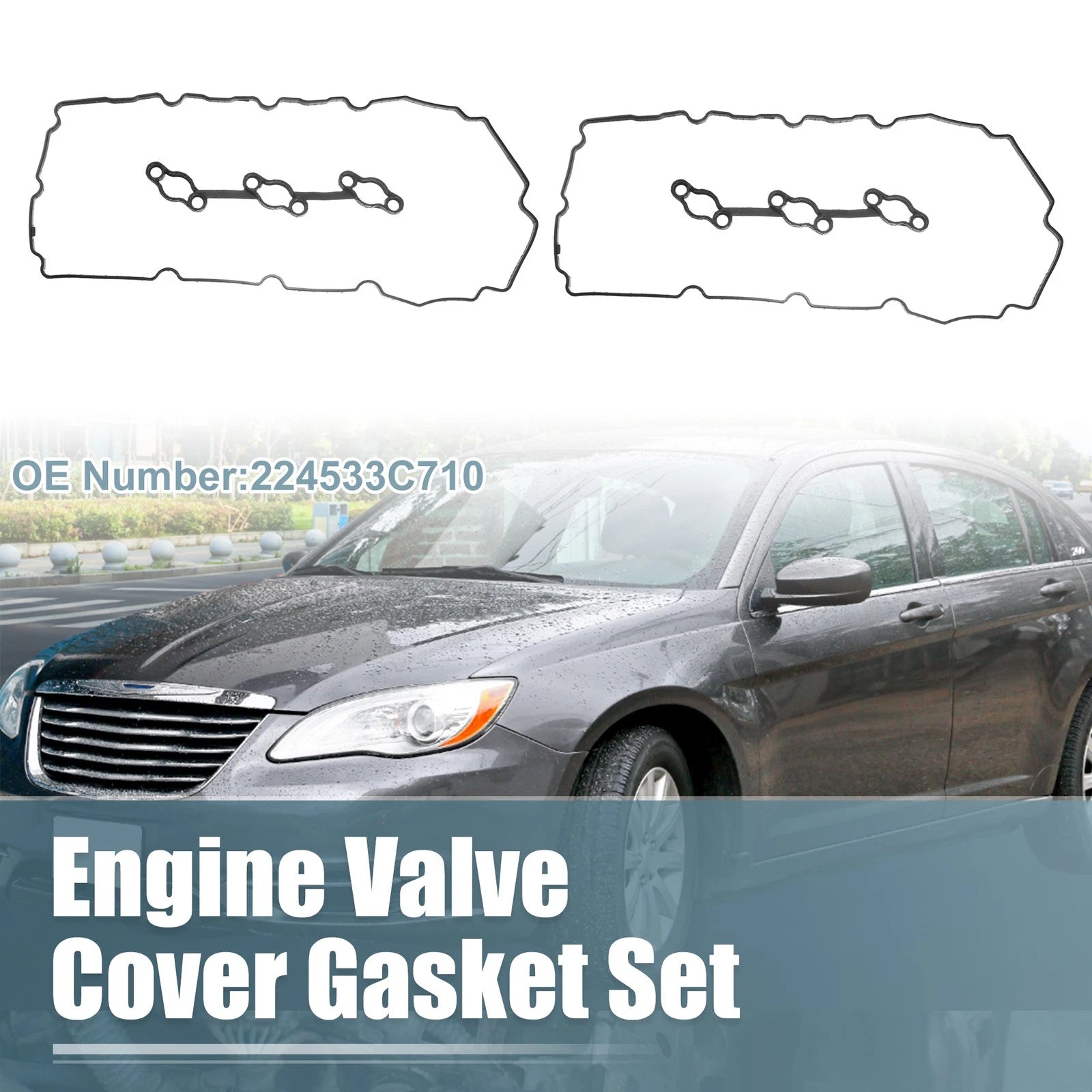 Valve Cover Gasket Set Replacement for Hyundai 2009–2012