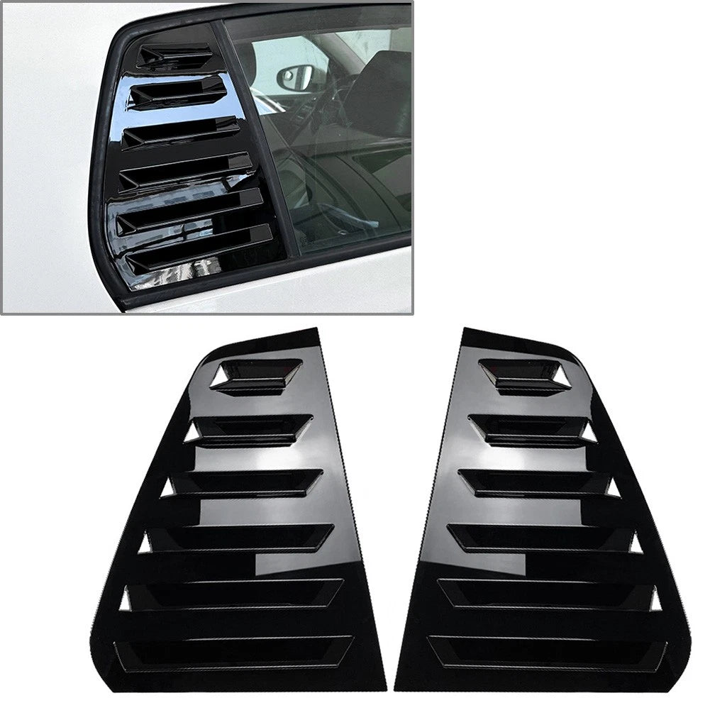 Rear Window Side Vent Shutter Louver Cover Trim for VW Golf 6 MK6 (2008–2012)