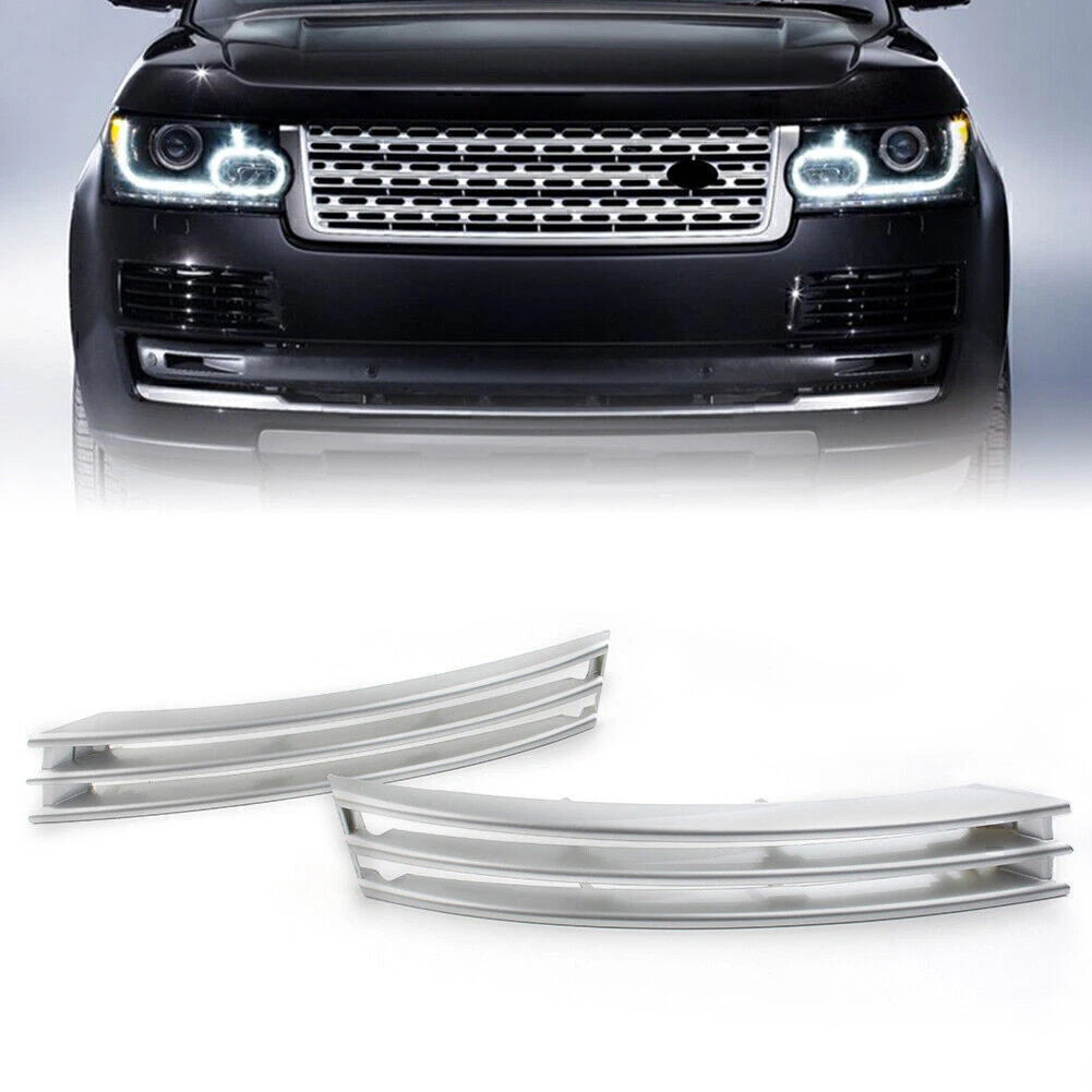 Front Bumper Grilles for Land Rover Range Rover L405 (2013–2017) Silver