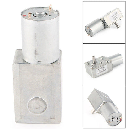 Reversible 12V Turbo Worm Geared Motor 40RPM 35MA