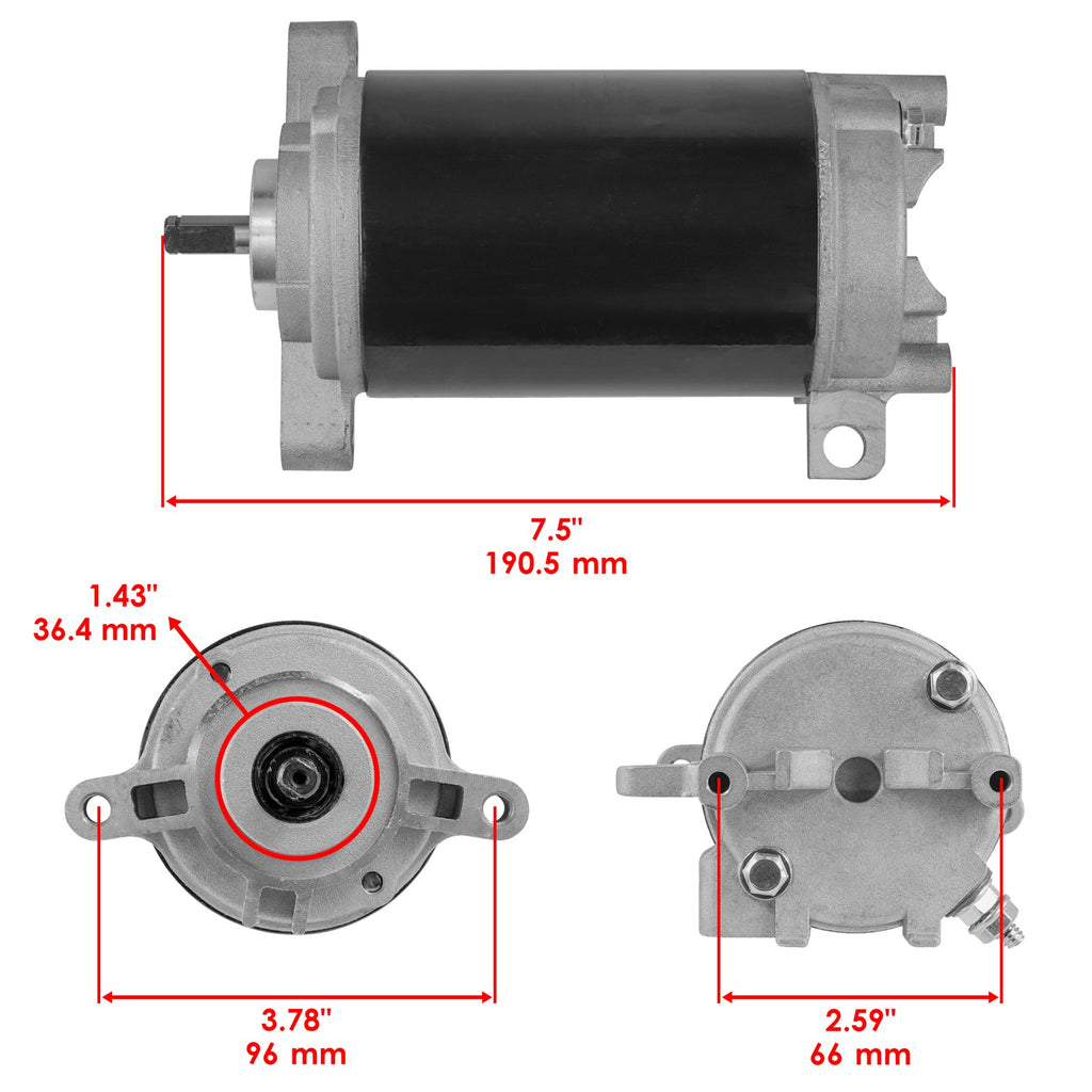 Starter Replacement for Johnson 150HP Outboard 2 Stroke (1995–2000)