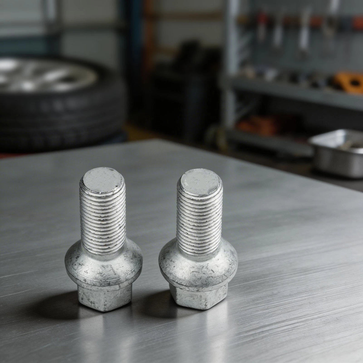 Wheel Lug Bolts Direct Replacement Easy Installation Multiple Vehicle Positions