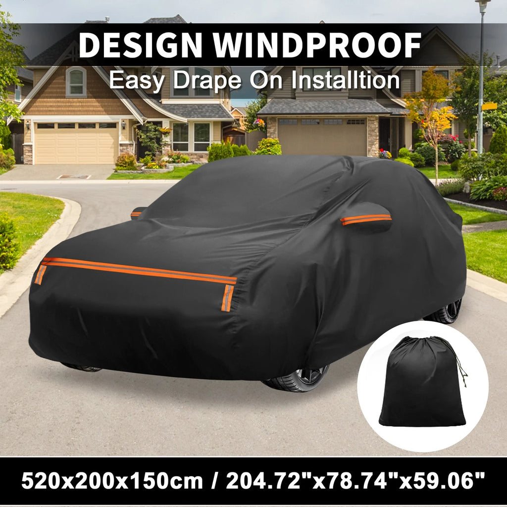 Waterproof Car Cover for Jeep SUV (Universal Fit)