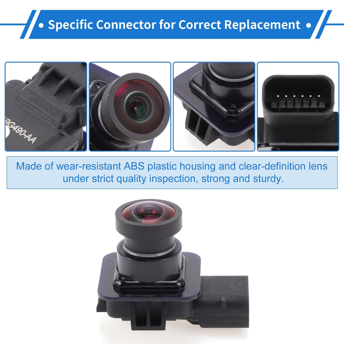 Rear View Camera 120-180° for Ford Flex (2013–2015)