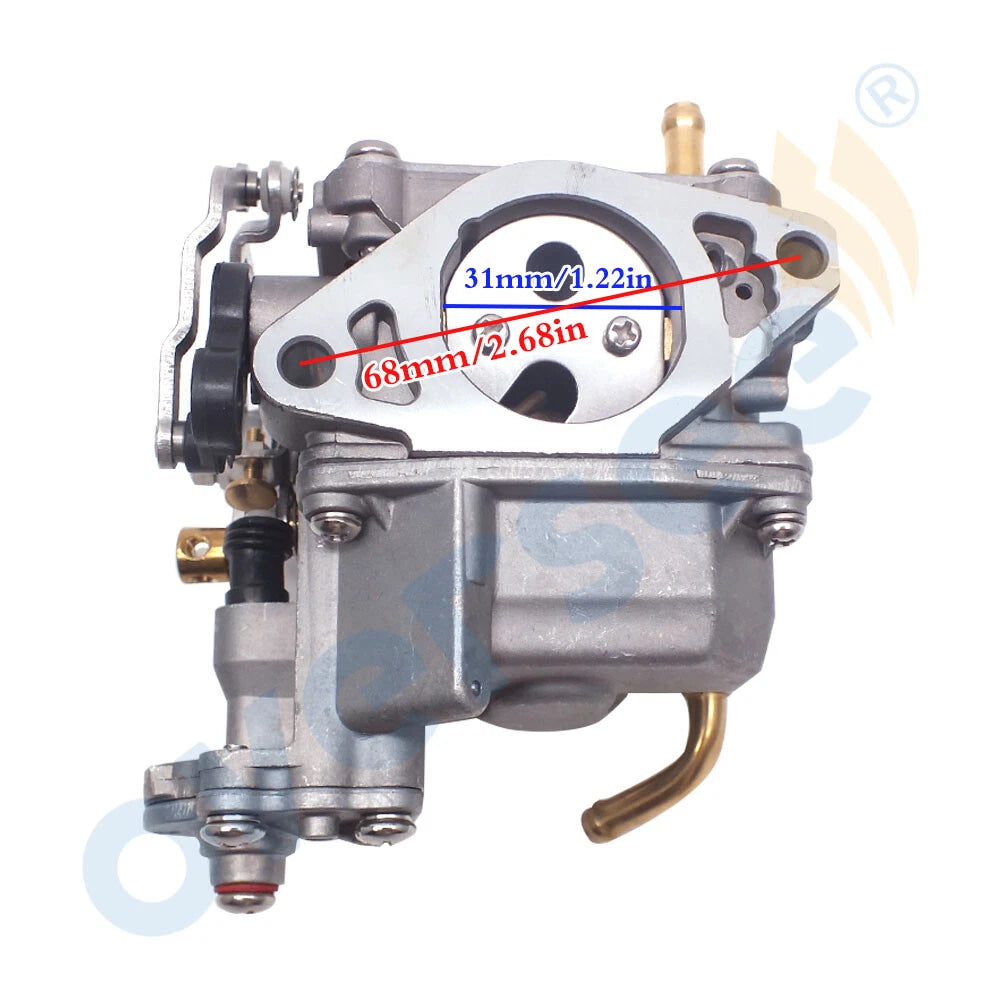 Carburetor for Tohatsu Outboard MFS BF15 BF20 (4T, Manual Choke) 3BJ-03100-0